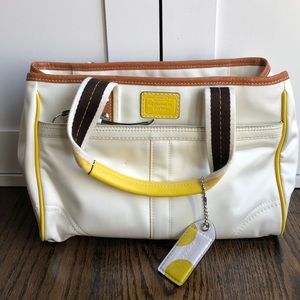 Coach Hamptons Weekend Collection Satchel